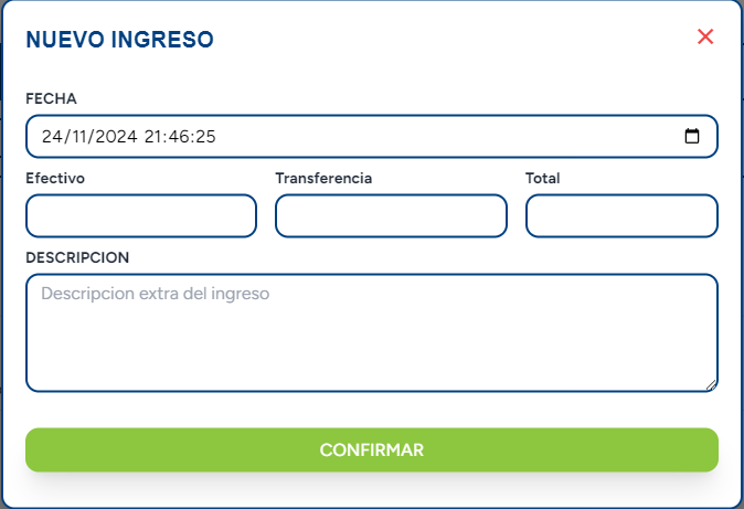 Vista de Venta Cargados